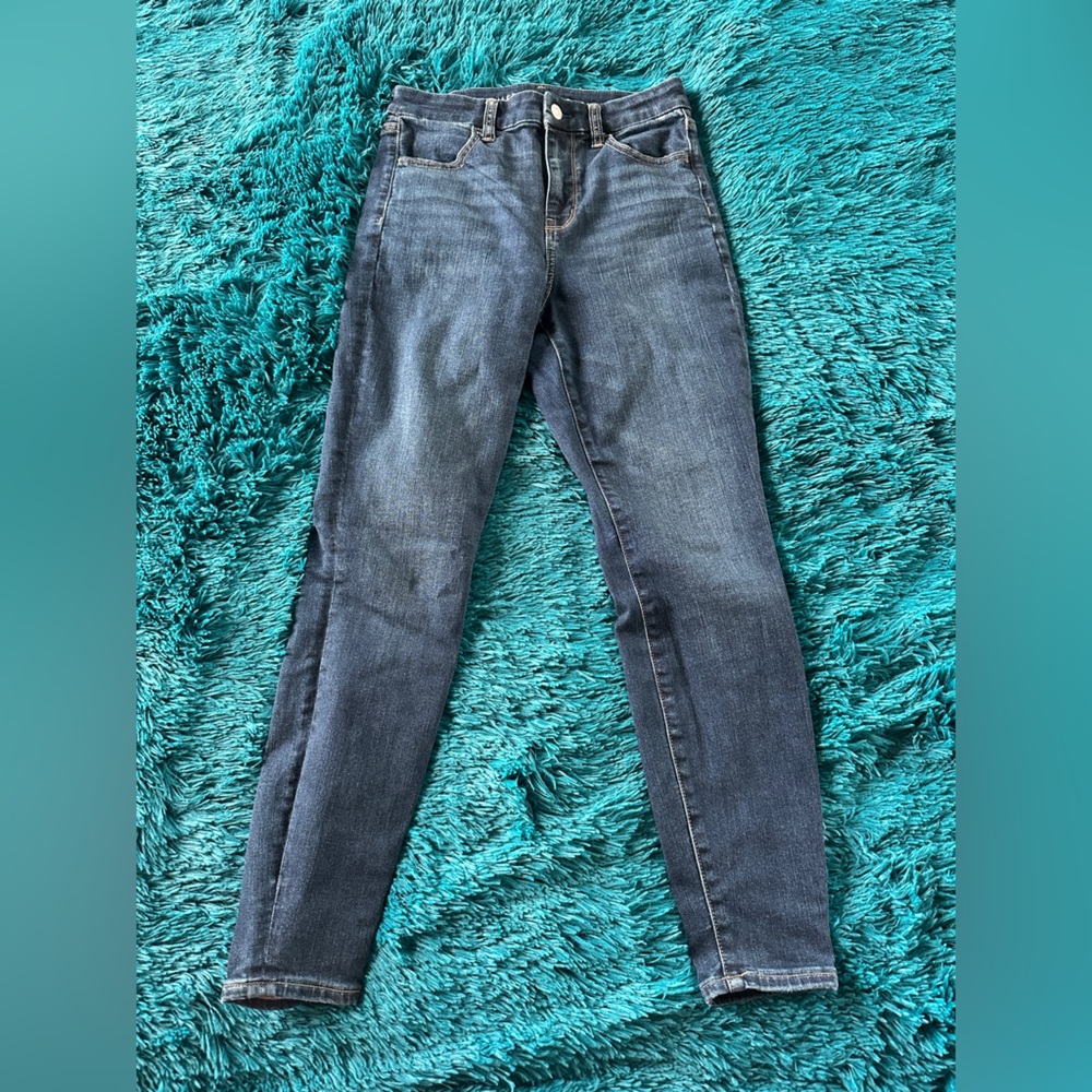 American Eagle Outfitters Dark Blue Skinny Jeans